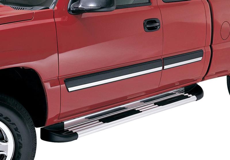 Lund 00-14 Chevy Suburban 1500 (90in) TrailRunner Extruded Multi-Fit Running Boards - Black - Automo Supply Co