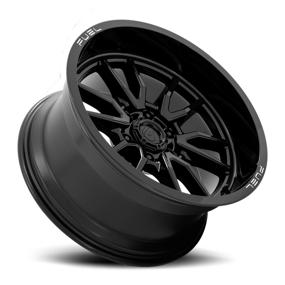 Aluminum Wheels 20X10 Clash 6 D760 8 On 165.1 Gloss Black 125.1 Bore -18 Offset Multi Spoke Fuel Off Road Wheels