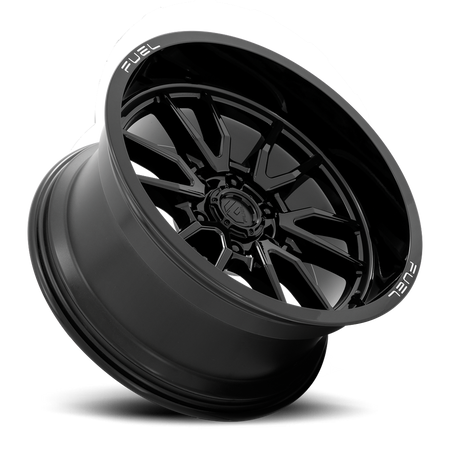 Aluminum Wheels 20X10 Clash 6 D760 8 On 165.1 Gloss Black 125.1 Bore -18 Offset Multi Spoke Fuel Off Road Wheels